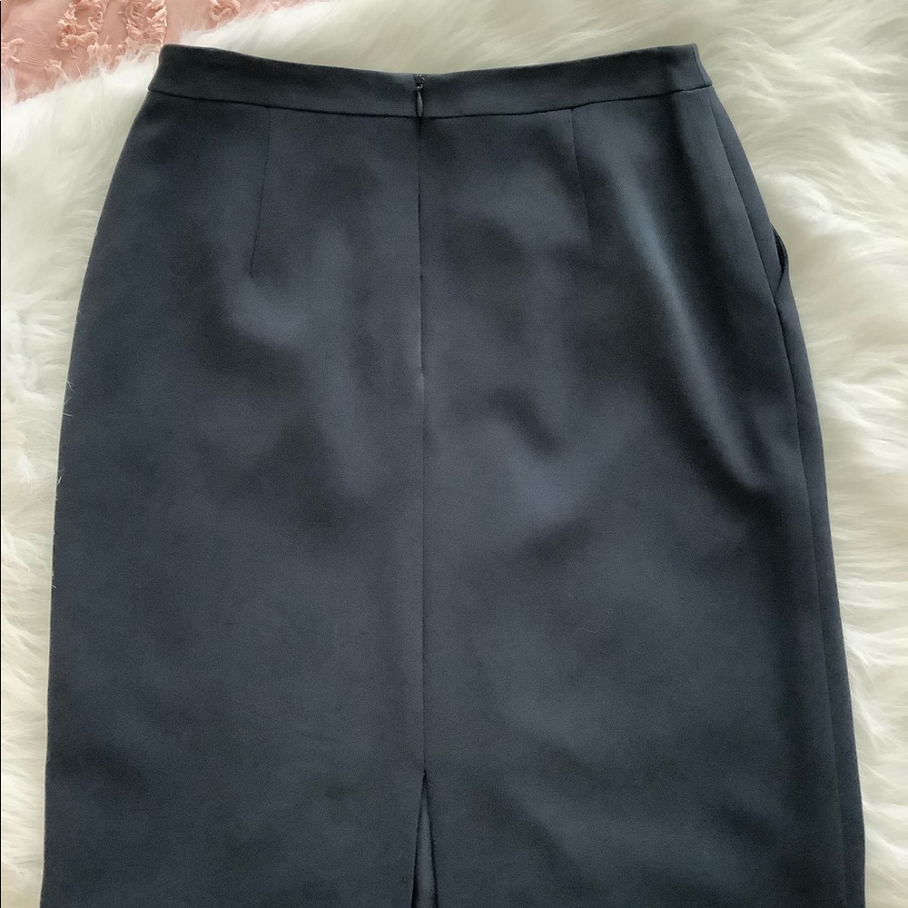Jones New York Petite Pencil Skirt Navy 4P NWT - Picture 4 of 8